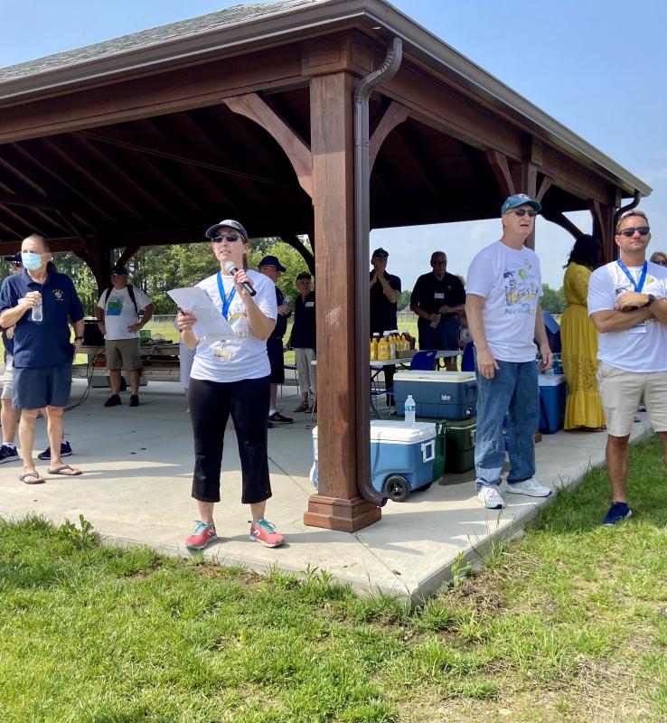 Principal Vivian Bush said former physical education teacher Tommy Coveleski started the event to encourage exercise.